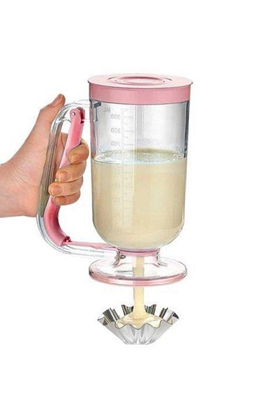Timex Pancake Batter Dispenser Practical Measured Dough Dispenser Portioner Pancake Crepe Muffin Easy Pouring Container