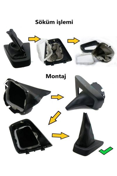 KOGEL Peugeot Partner Tepee Sports Gear Shift Knob and Gaiter Set