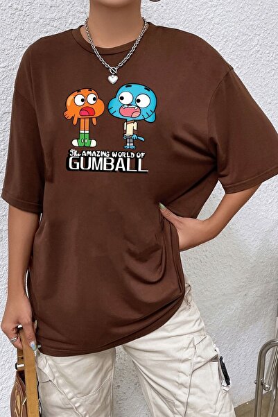 uyguntarz Unisex Gumball Baskılı T-shirt
