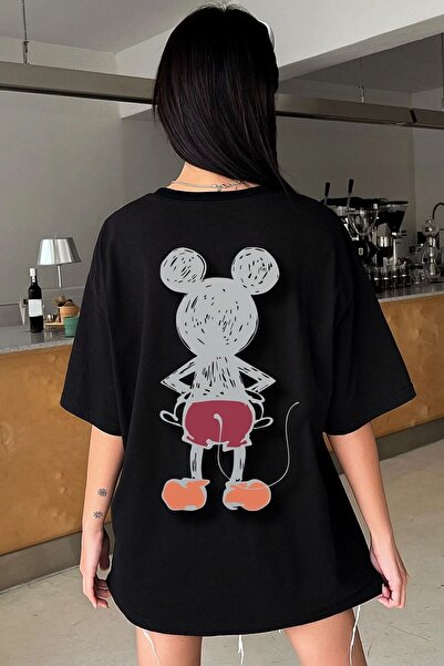 uyguntarz Unisex Mause Baskılı T-shirt