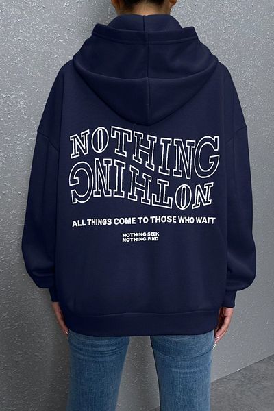uyguntarz Унисекс суитшърт Nothing Printed