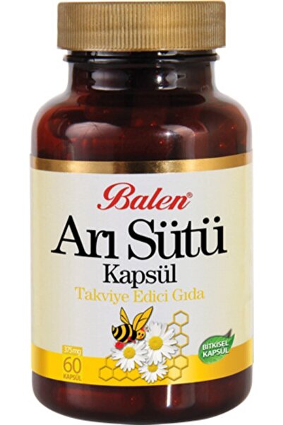 Balen Original Belen Bee Milk Food Supplement 375mg 60 Capsules