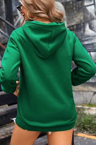 uyguntarz Oversize Heart Printed Sweatshirt