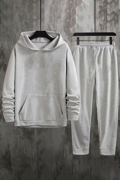 uyguntarz Set de trening unisex cu imprimeu pe spate cu desen de fluturi