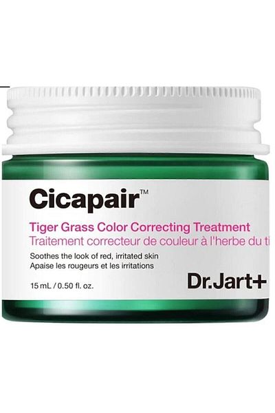 Dr. Jart+ Cicapair Tigre Grass - 15 Ml Corrector Treatment, Skin Tone Equalizing Care Cream
