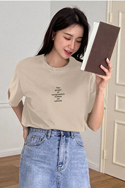 uyguntarz Koszulka unisex z nadrukiem „The Power Of”.