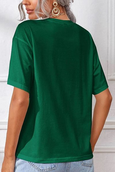 uyguntarz Unisex-T-Shirt mit blauem Schmetterlingsdruck
