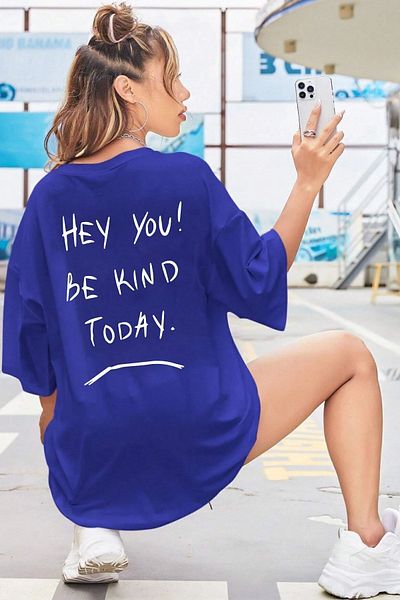 uyguntarz Unisex Hey you Printed T-shirt