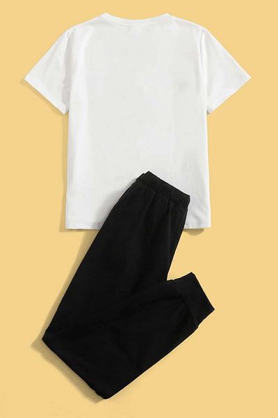 uyguntarz Παιδικό Nice Panda Bottom - Σετ αθλητικής φόρμας: Unisex