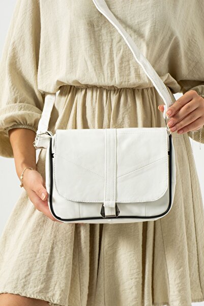 Erzeno Geantă de umăr și messenger din piele de mărime medie pentru femei - geantă de zi cu zi