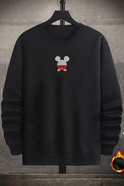 uyguntarz Unisex Mause Crewneck Sweatshirt
