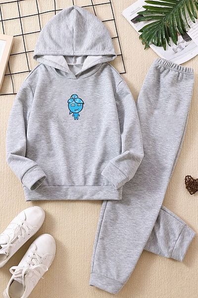 uyguntarz Wasser-Avatar-Trainingsanzug-Set für Kinder