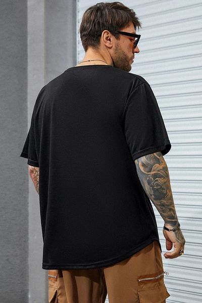 uyguntarz Μπλουζάκι Unisex Aleman Rapero με στάμπα με κοντό μανίκι