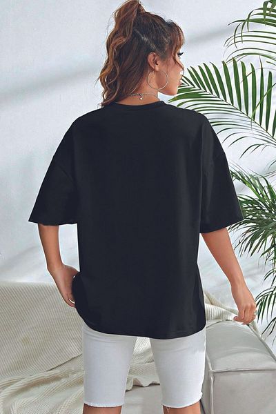 uyguntarz Unisex oversize slunečnicové tričko s potiskem