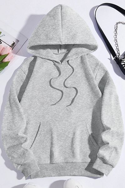uyguntarz Φούτερ Unisex Cotton Chardon με κουκούλα