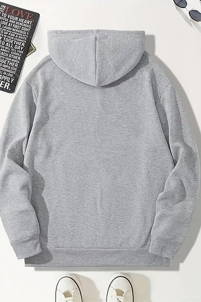 uyguntarz Prosta wzorzysta bluza oversize