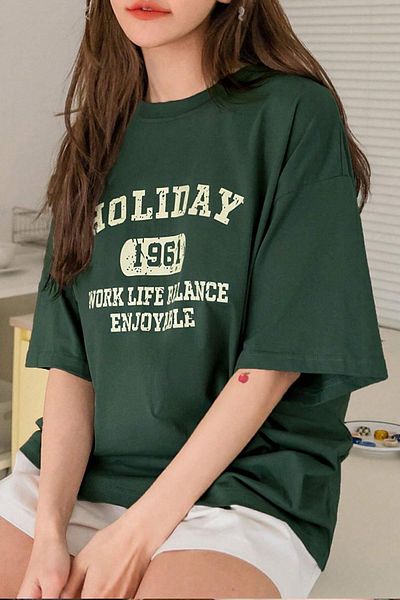 uyguntarz Unisex T-Shirt mit Urlaubs-Print