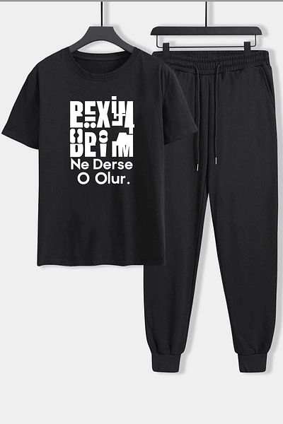 uyguntarz Σετ φόρμας 2 τεμαχίων Unisex Whatever My Master Says Goes