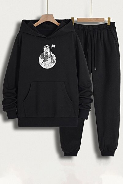 uyguntarz Σετ φόρμας στάμπας Unisex Astronaut