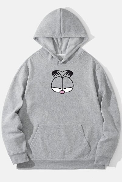 uyguntarz Unisex Garfield Baskılı Sweatshirt