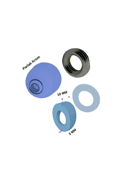 VitrA 311463YP1TE VitrA-TaharetUcu FıskiyeAyarlı Krom (TK17°)