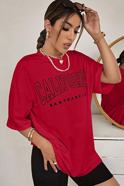 uyguntarz Unisex California Printed Design T-shirt