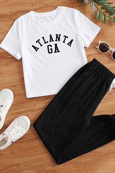 uyguntarz Kids Atlanta Bottom - Σετ φόρμας τοπ