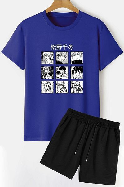 trendypassion Σετ αθλητικής φόρμας Anime Shorts T-shirt