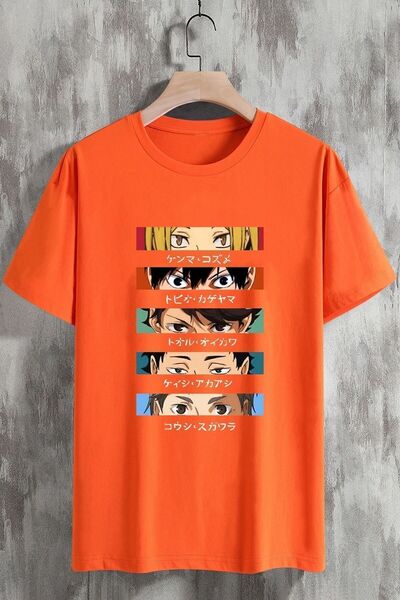 trendypassion Anime Mode bedrucktes T-Shirt
