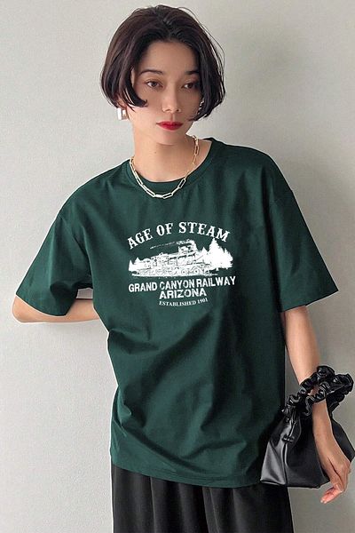 uyguntarz Age Of Steam Bedrucktes Unisex-Design-T-Shirt