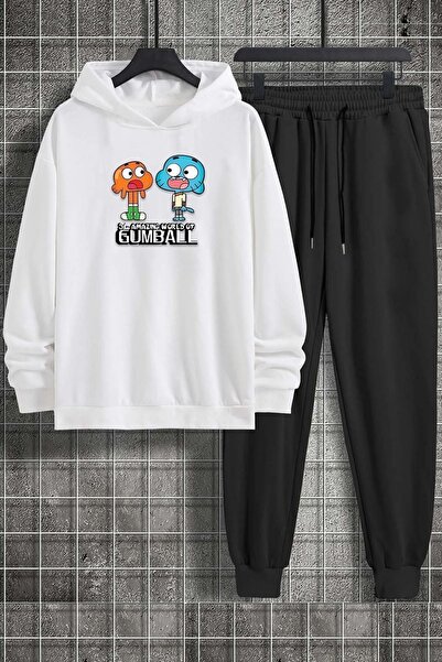 uyguntarz Unisex Gumball Baskılı Eşofman Takımı