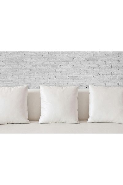 Basic Creation Γεμιστή Μαξιλαροθήκη Εσωτερικό Μαξιλάρι Σετ 4 Χάντρες Σιλικόνη 43x43 400gr
