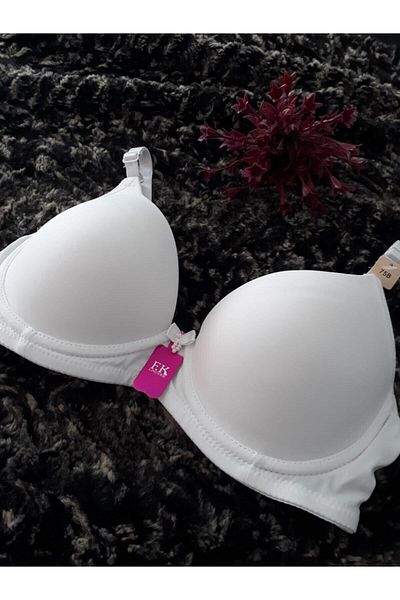 F.K Λευκό 122 Push Up Basic σουτιέν