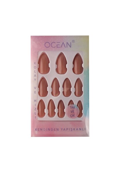 Ocean Takma Tırnak Tak Ve Çık Kendinden Yapışkanlı - 762