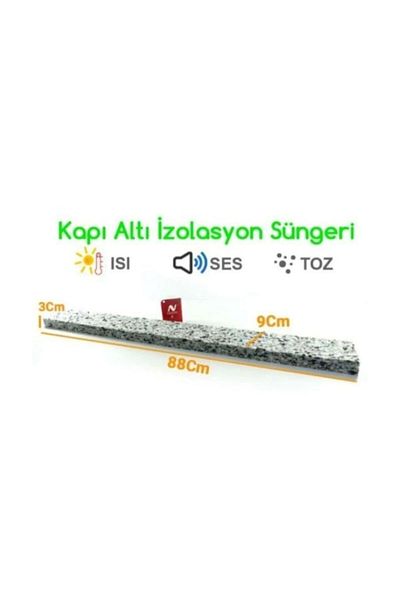 NEBİL HOME 1 Piece under Door Isolation Sponge - Threshold Sponge