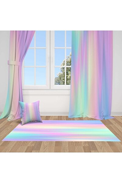 Bebemotto Rengarenk, Neon, Mor, Pembe, Yeşil, Ithal Kumaş, Çocuk Ve Bebek Oda...