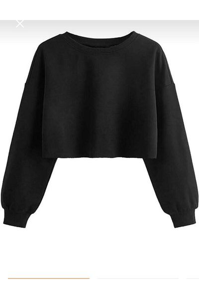 İmpavido Crop de hanorac oversize „la nivelul burticii”