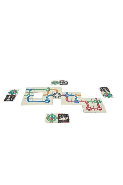 Zetzeka Intelligence and Mind Game - Age 5+ 4 Players Road Game