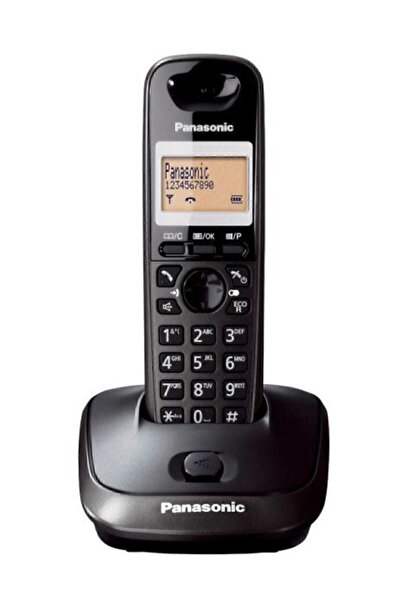PANASONIC Kx-tg 2511 Dect Kablosuz Telsiz Telefon (siyah)