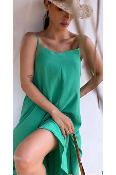 Kese Pijama Women's Rope Strap Long Dress