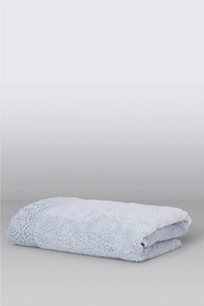 İrya Lacy 100% Cotton Bath Towel Light Gray 90x150