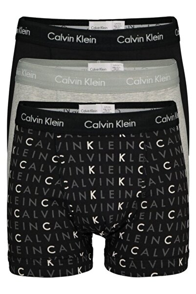 Calvin Klein Erkek 3 Lü Boxer U2662g-yks