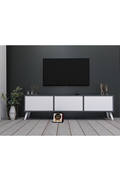 KONAK EV EŞYALARI Trejo TV Ünitesi,MDF,TV Sehpa,TV Dolap,Kolay Kurulum