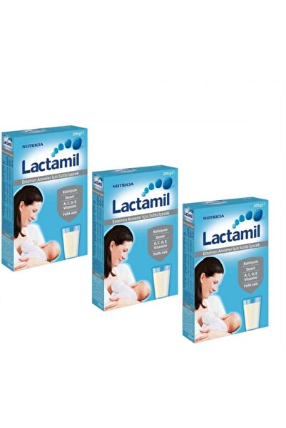 Lactamil Emziren Anneler Için Sütlü Içecek 200 gr *3lü Paket