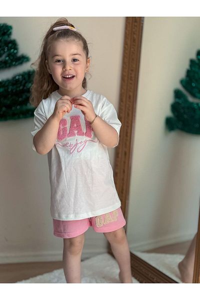 Uslukids Premium Quality - Patterned Shorts Set