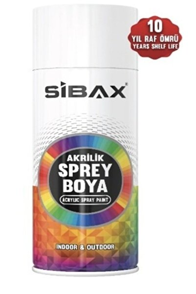 Sibax Sprey Boya 400ml Beyaz