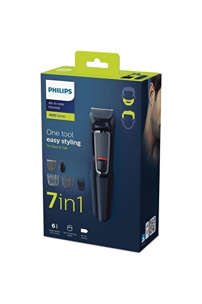 Philips Mg3720 Erkek Bakım Seti 7'si 1 Arada Saç & Sakal Şekillendirici