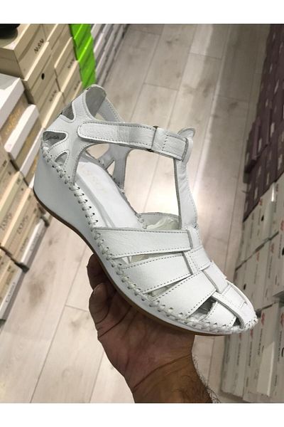 Brs Casso Wedge Leather - Handmade Sandals