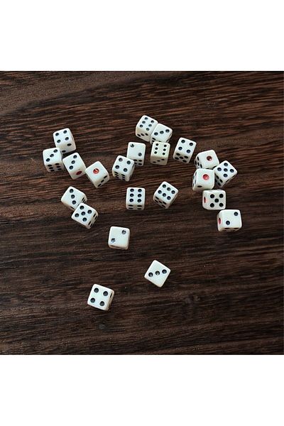 GoldStar 6 Quality Backgammon Dice