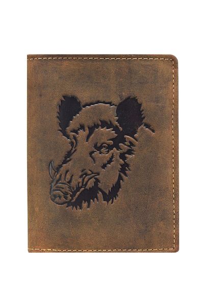 Greenburry Vintage boar wallet leather 9.5 cm